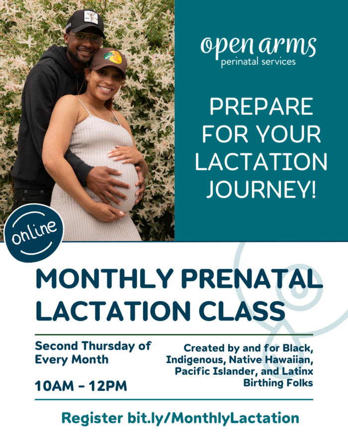 Monthly Prenatal Lactation Class
