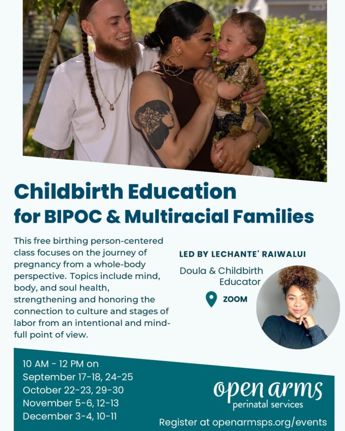 Childbirth Education for BIPOC & Multiracial Families