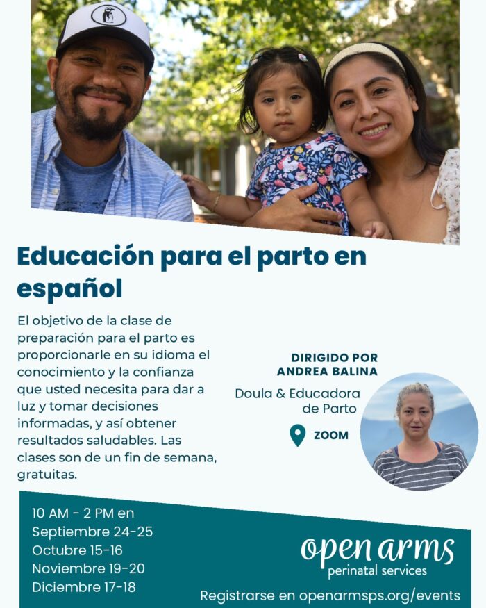Educación para el parto en español
