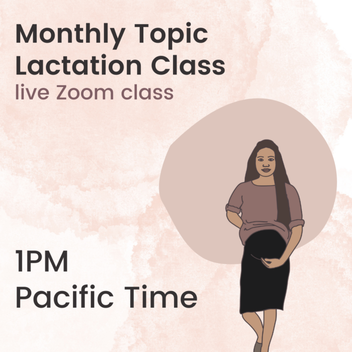 Monthly Topic Lactation Class “Community Milk Sharing”