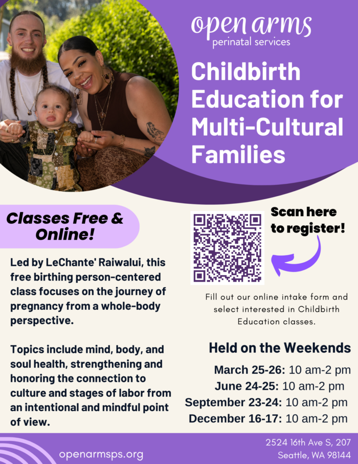 Childbirth Education For Multi-Cultural Families - Open Arms Perinatal ...