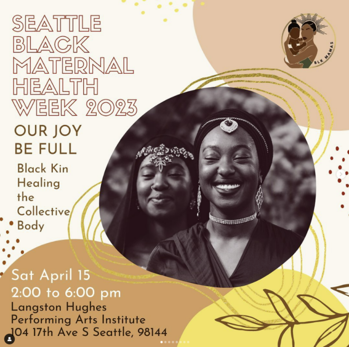 Our Joy Be Full: Seattle Black Maternal Health Week 2023